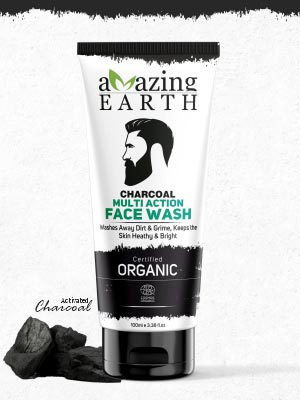 certified organic face wash dry skin in india
